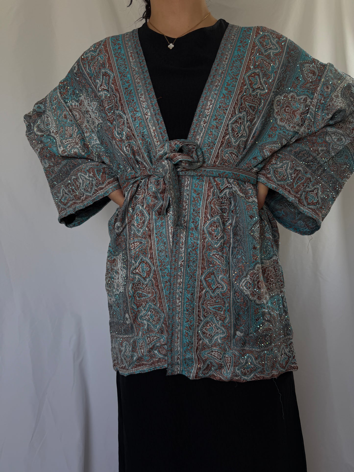 blue ocean cardigan