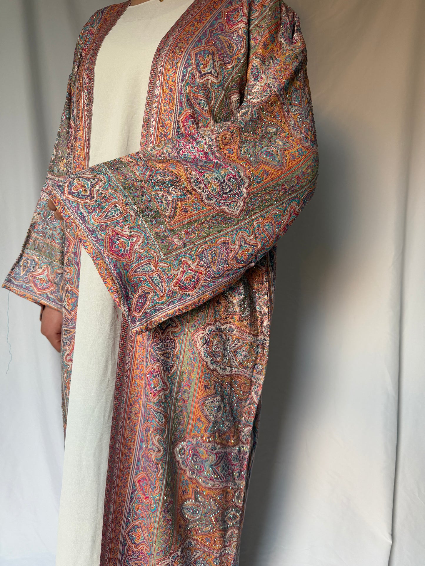 mixed dessert pashmina abaya