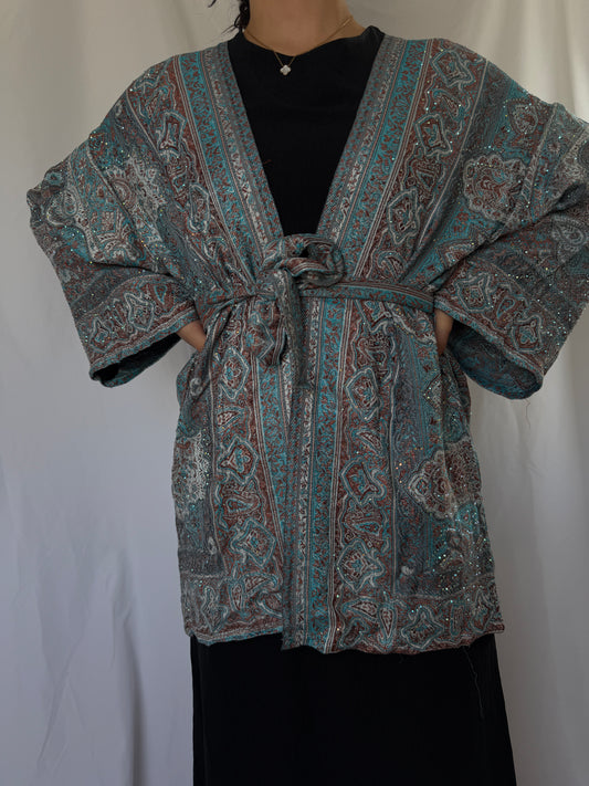 blue ocean cardigan