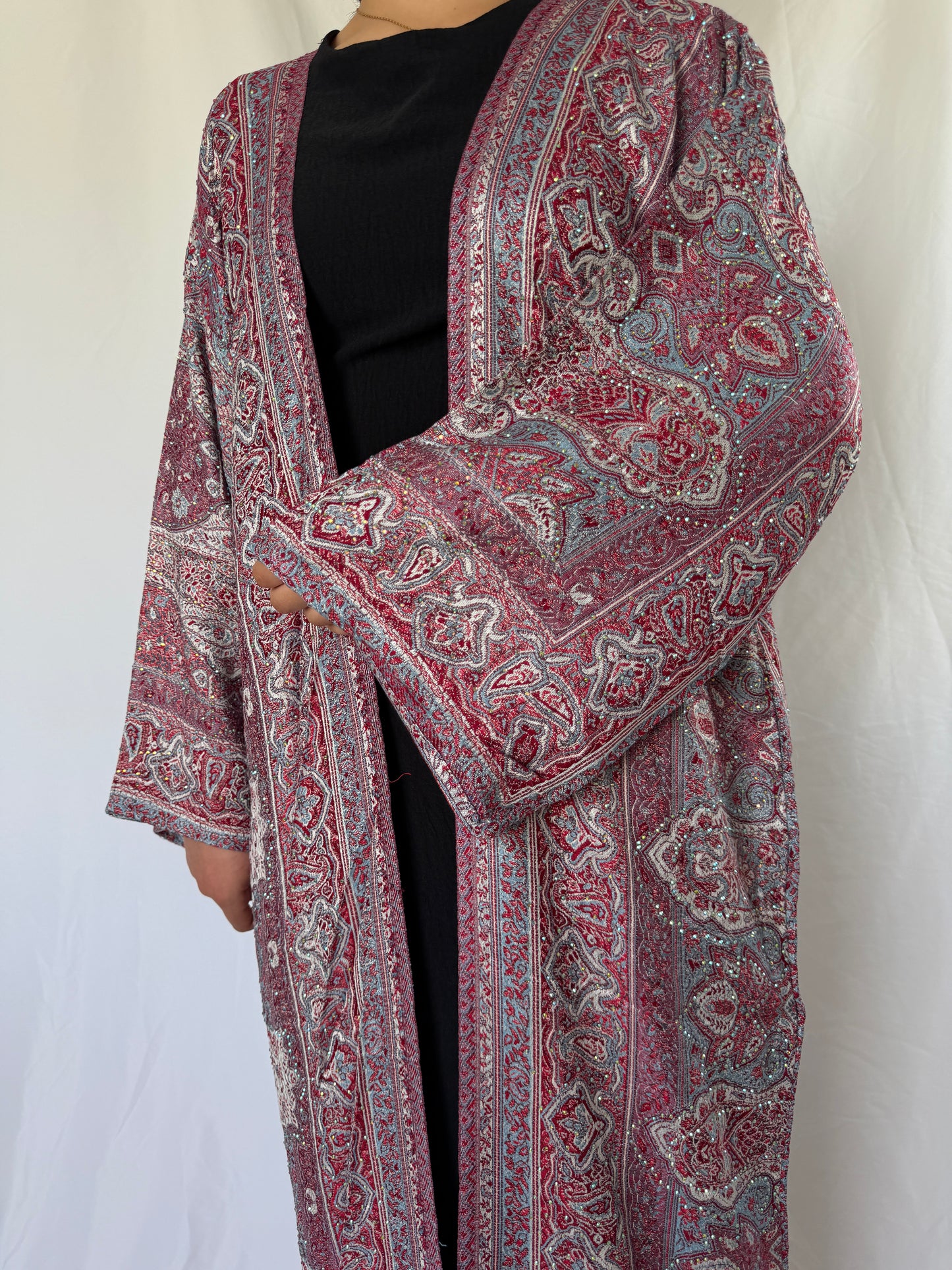 blush abaya