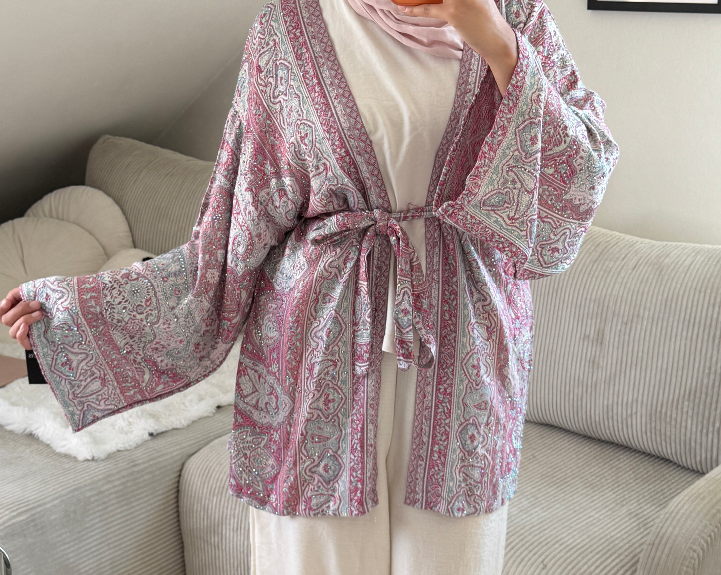 Pistachio cardigan