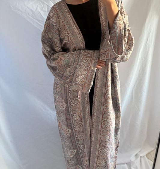 Ocean Mist Pashmina Abaya