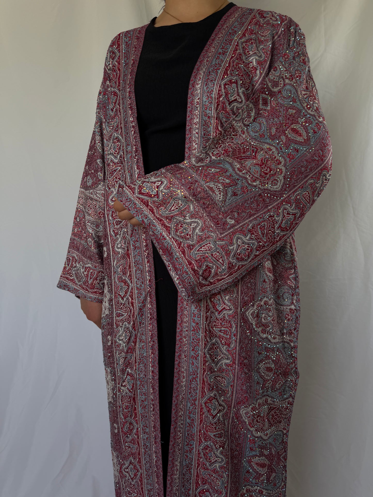 blush abaya