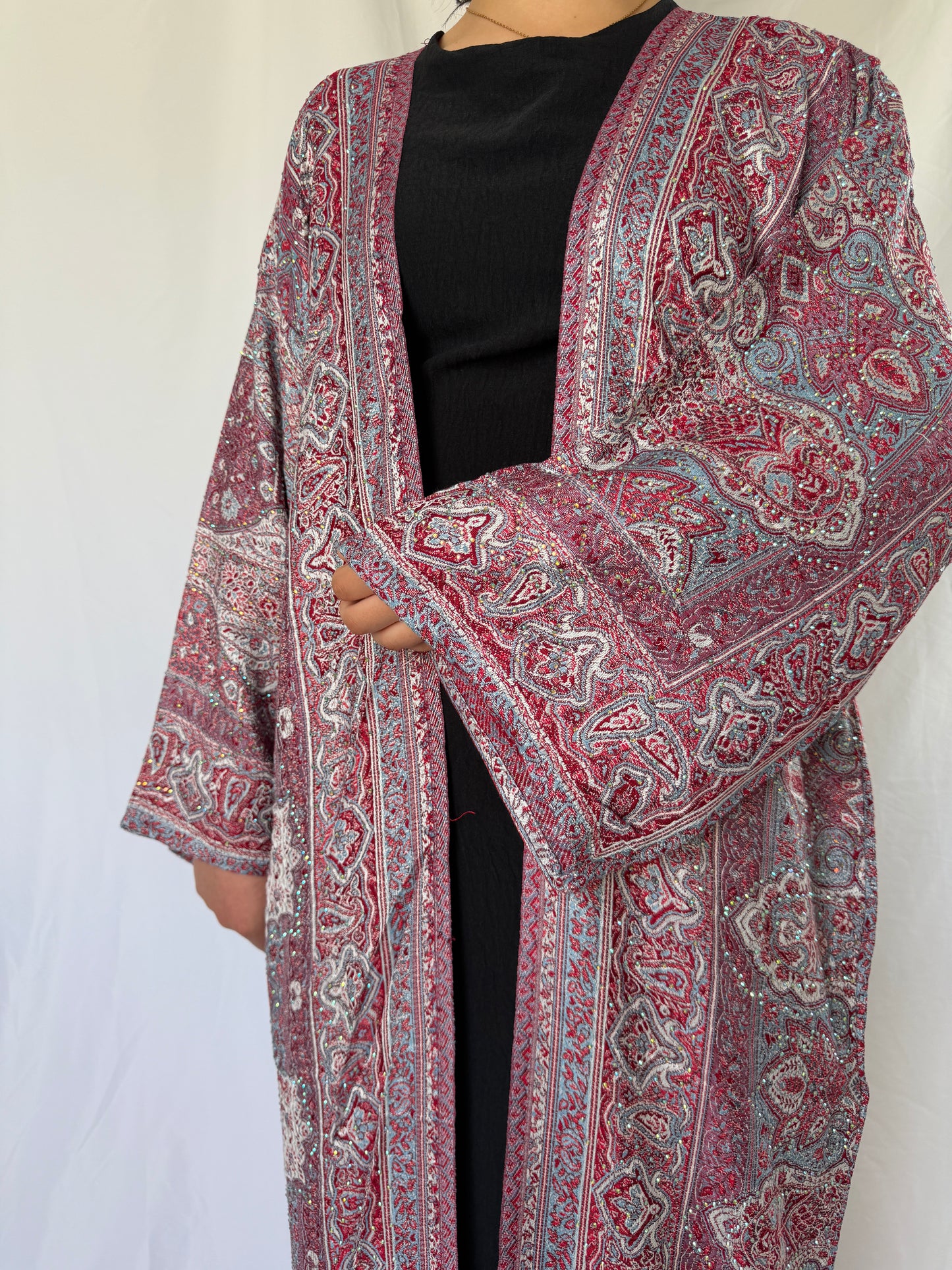 blush abaya