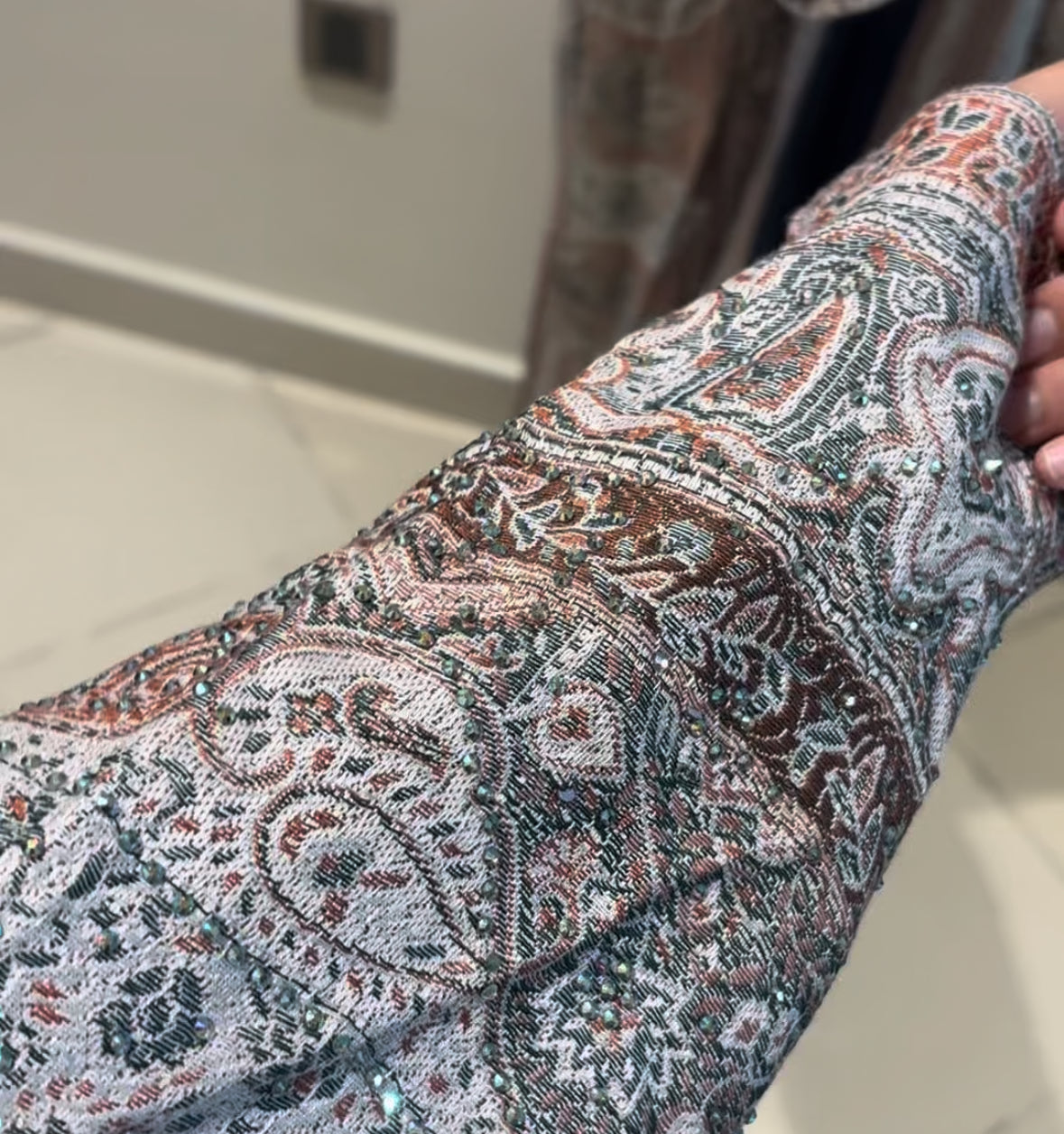 Emerald Dusk Abaya
