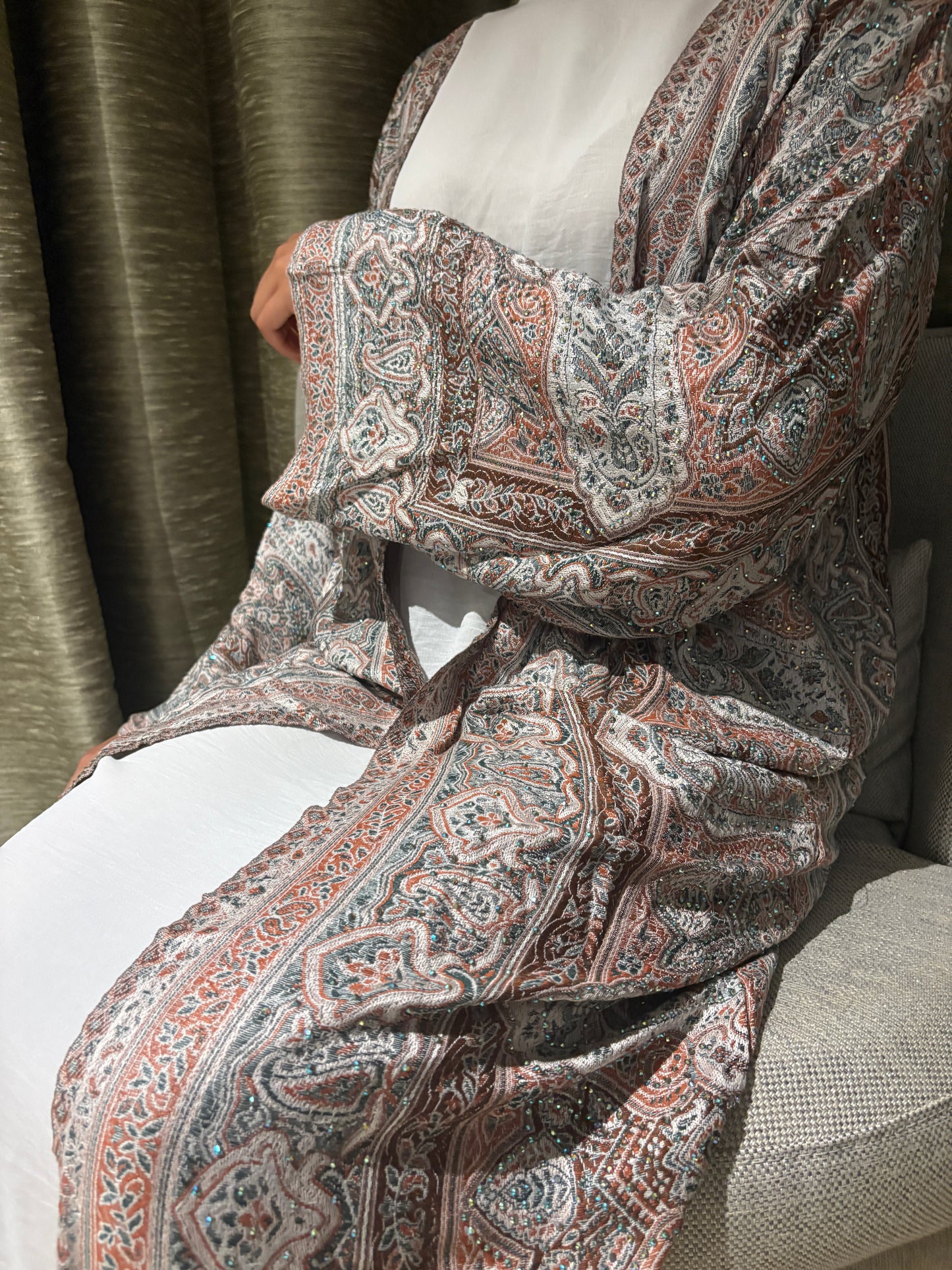 Emerald Dusk Abaya